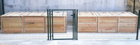 Mise en place d'un composteur sur site